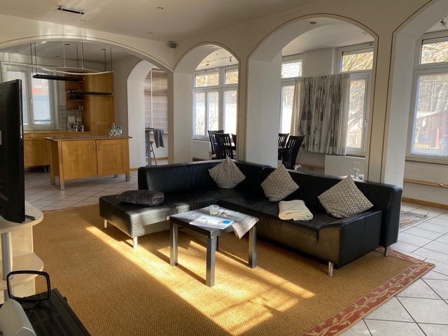 Ferienwohnung Brauneck - helles Wohnzimmer