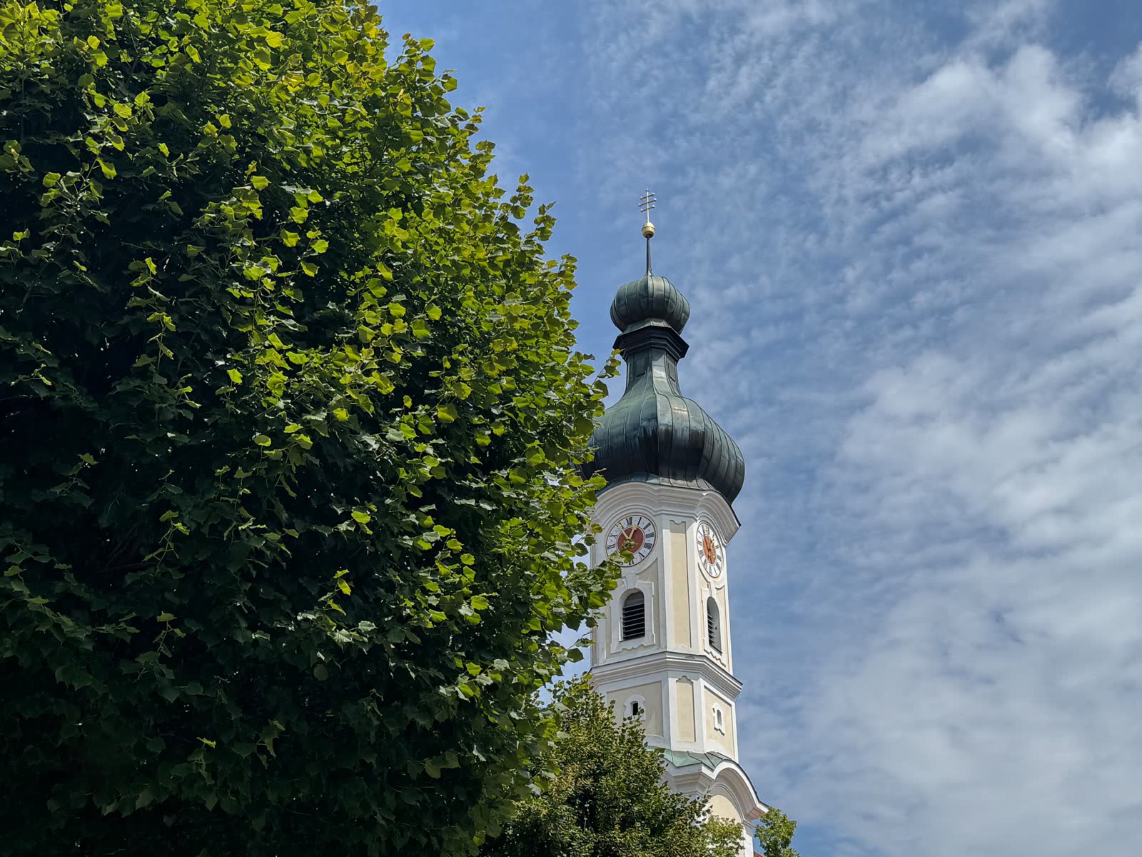 Kirchturm in Bad Tölz